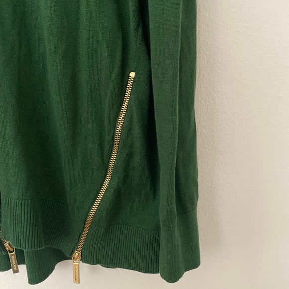 Michael Kors Cold Shoulder Side Zip Sweater - Picture 6 of 10